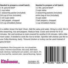 Load image into Gallery viewer, Kitcheneez Unstuffed Peppers Skillet Meal Kit