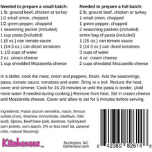Load image into Gallery viewer, Kitcheneez Taste of Italy Skillet Meal Kit