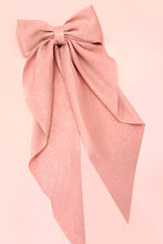 Load image into Gallery viewer, ORGANZA SHEER BOW RIBBON HAIR CLIPS | LILAC
