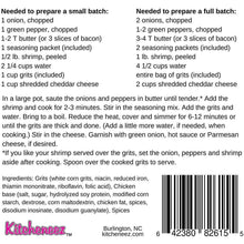 Load image into Gallery viewer, Kitcheneez Shrimp n' Grits One Pot Meal Kit