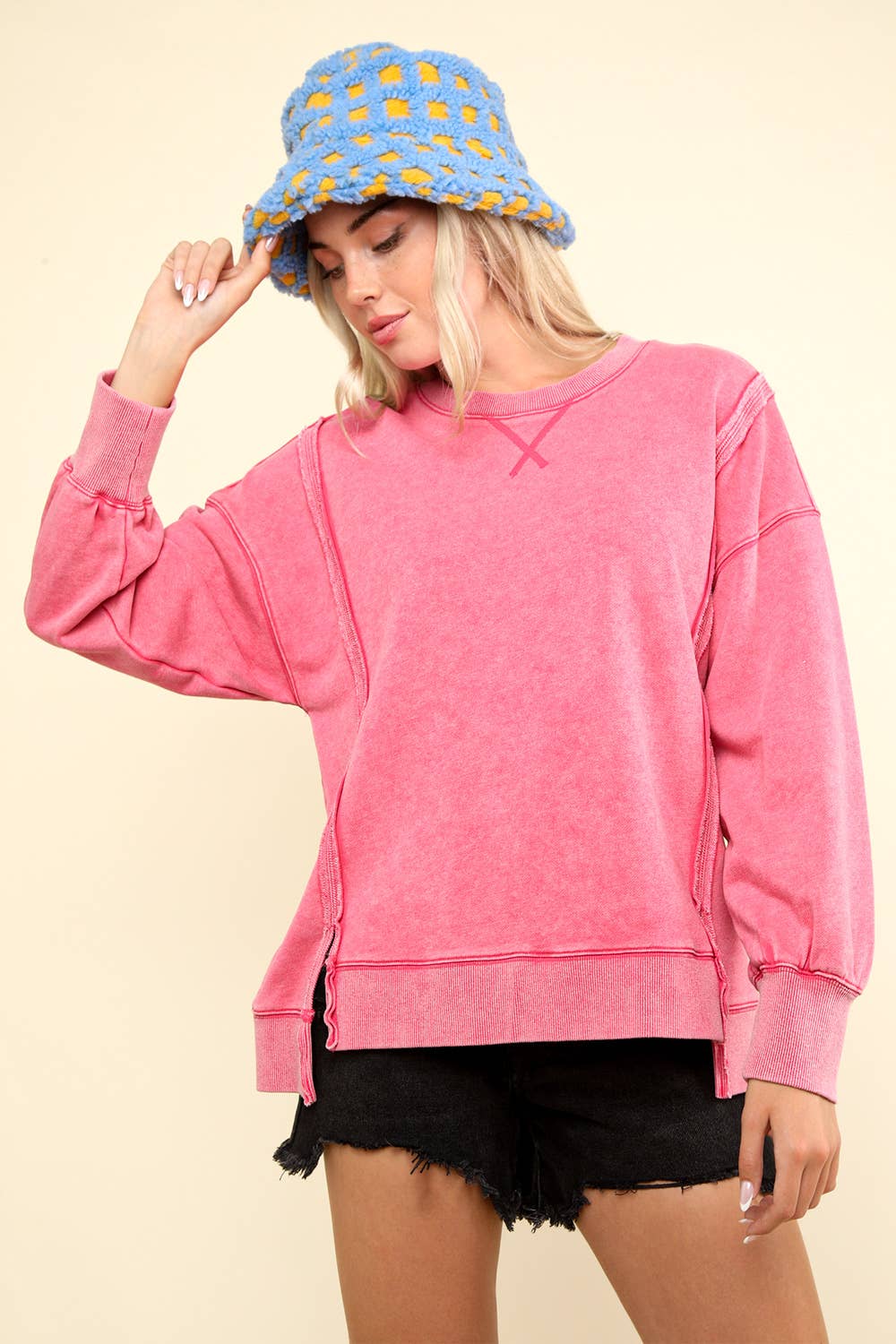 Houston Sweater | Pink