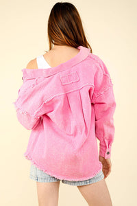 Material Girl Jacket | Pink