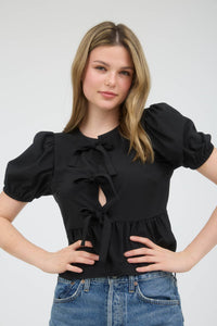 Edgewater Blouse | Black
