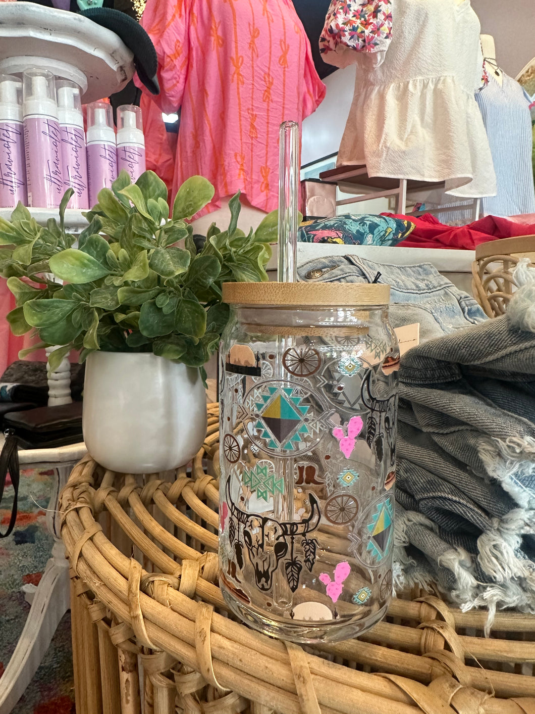 Coffee Glass | Aztec