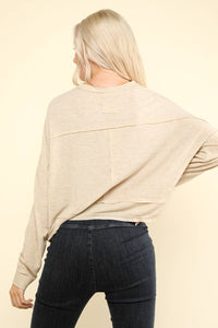 Casual Knit Blouse