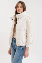 Load image into Gallery viewer, Snuggle Weather Vest | Ivory