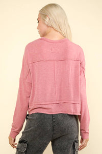 Casual Knit Blouse