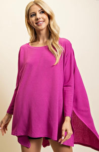 Brunch or Lunch Blouse | Magenta