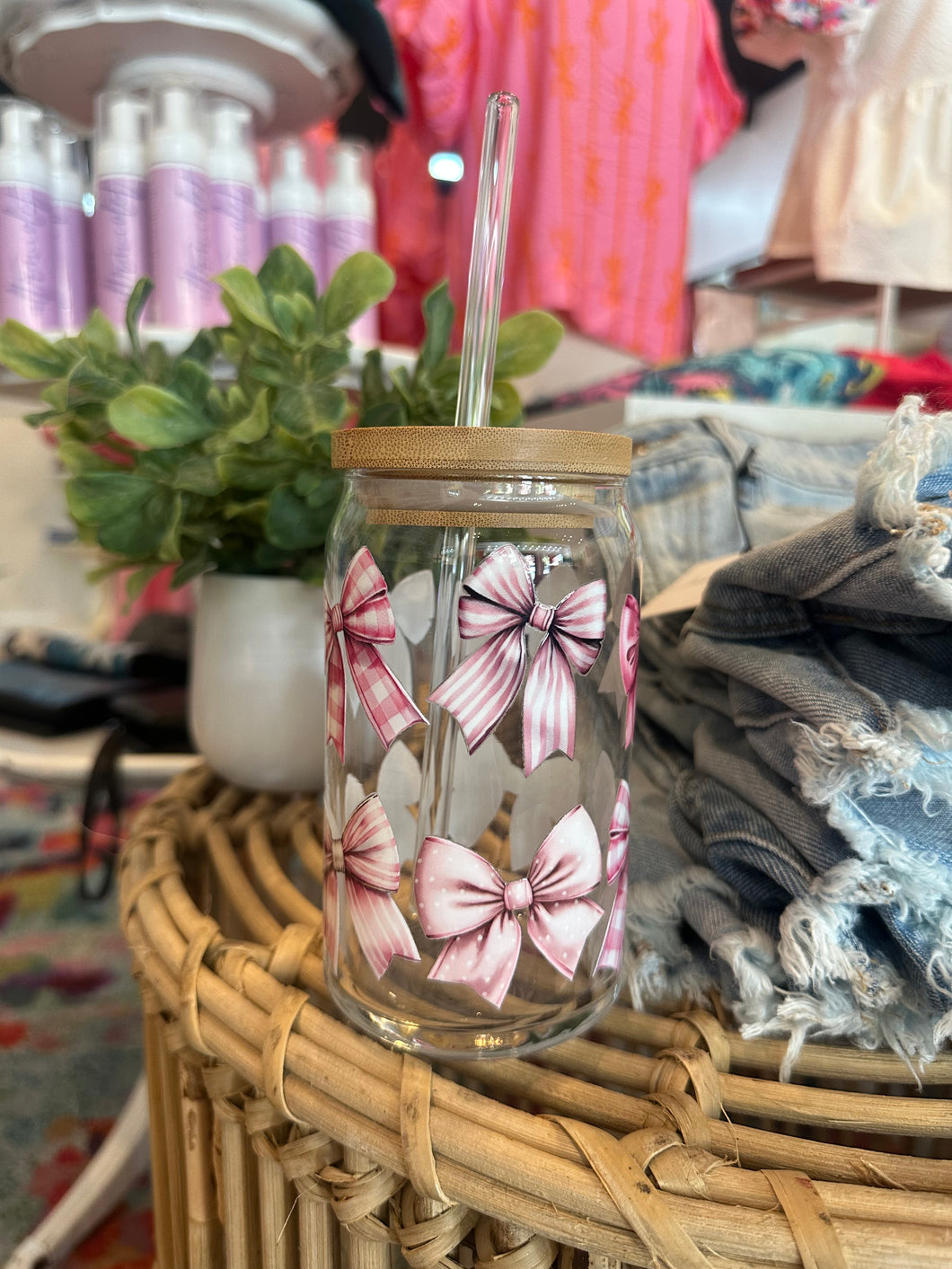 Coffee Glass | Bows