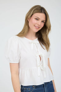 Edgewater Blouse | White