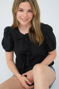 Edgewater Blouse | Black