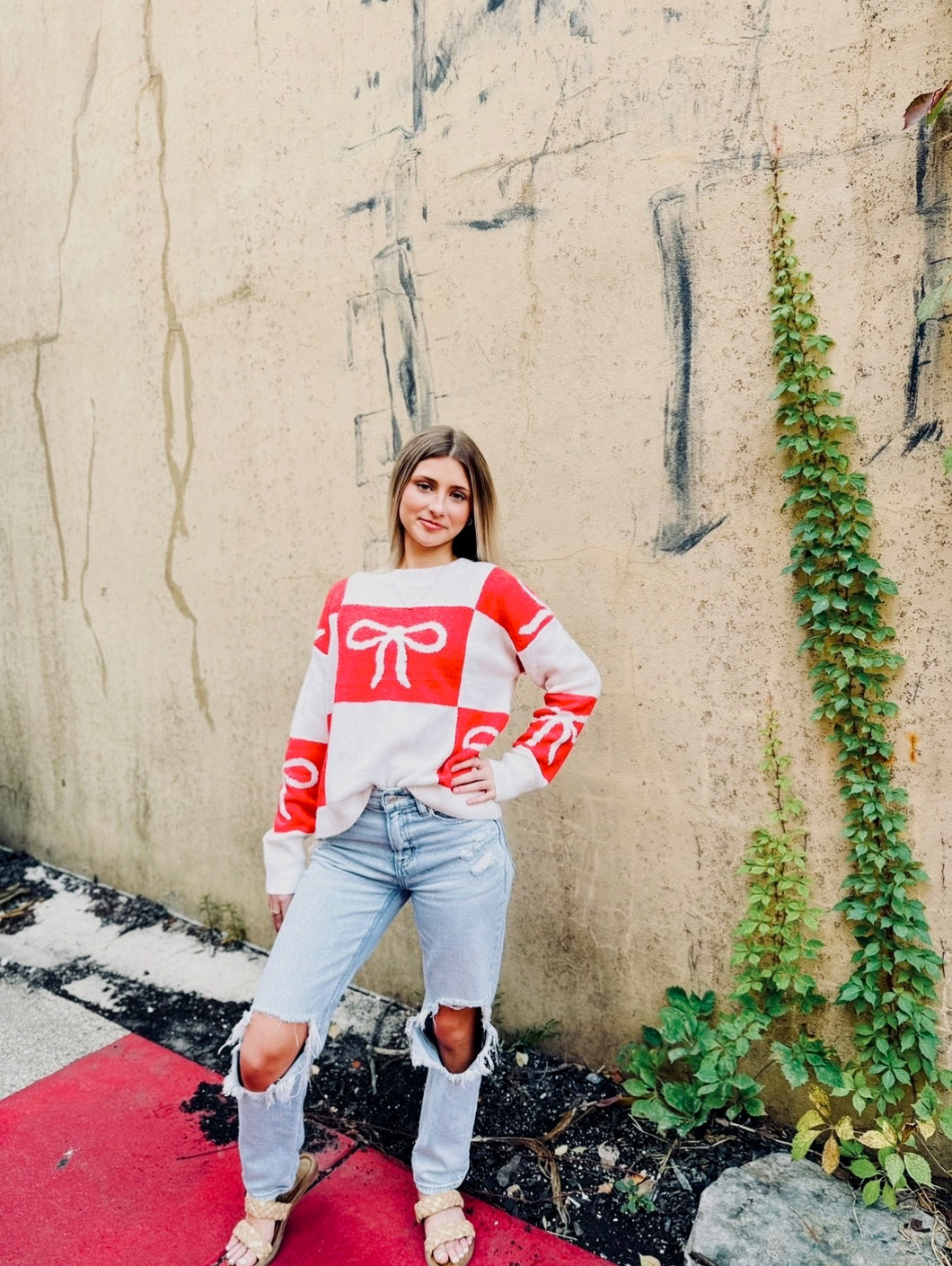 Bow Postmark Sweater