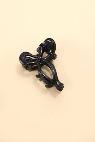 MINI BOW HAIR CLAW CLIPS | BLACK