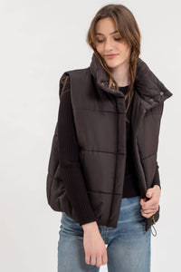 Snuggle Weather Vest | Black