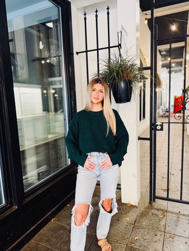 Mistletoe Sweater | Green