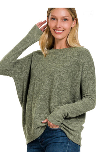 New Orleans Sweater | Dark Olive