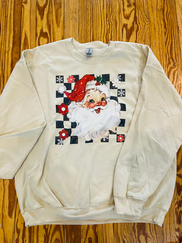 Retro Santa Sweatshirt