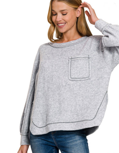 Holly Jolly Sweater | Grey