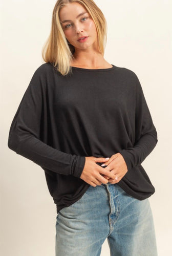 Dolman Top | Black