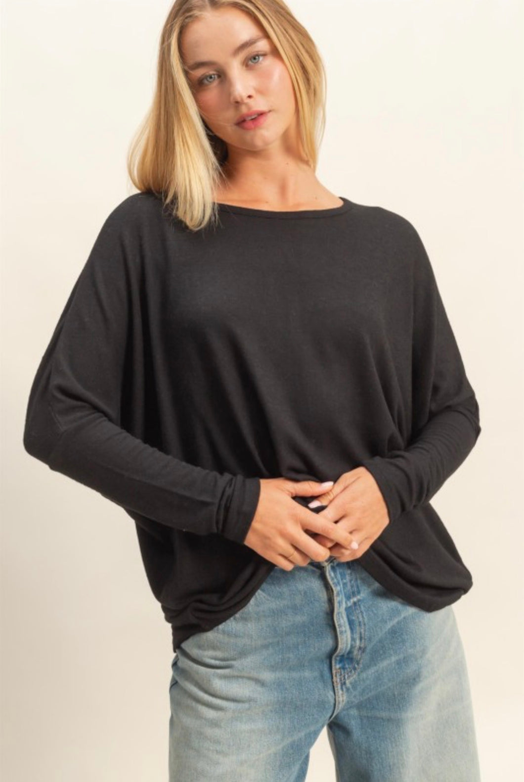 Dolman Top | Black