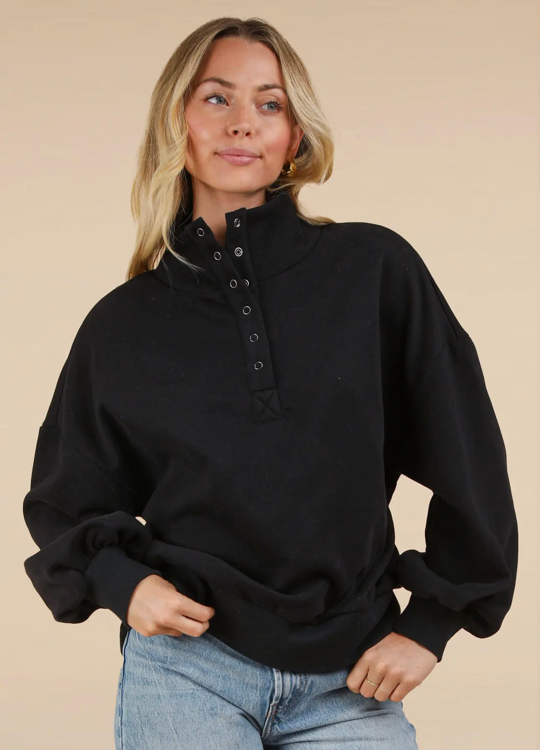 Galveston Pullover | Black