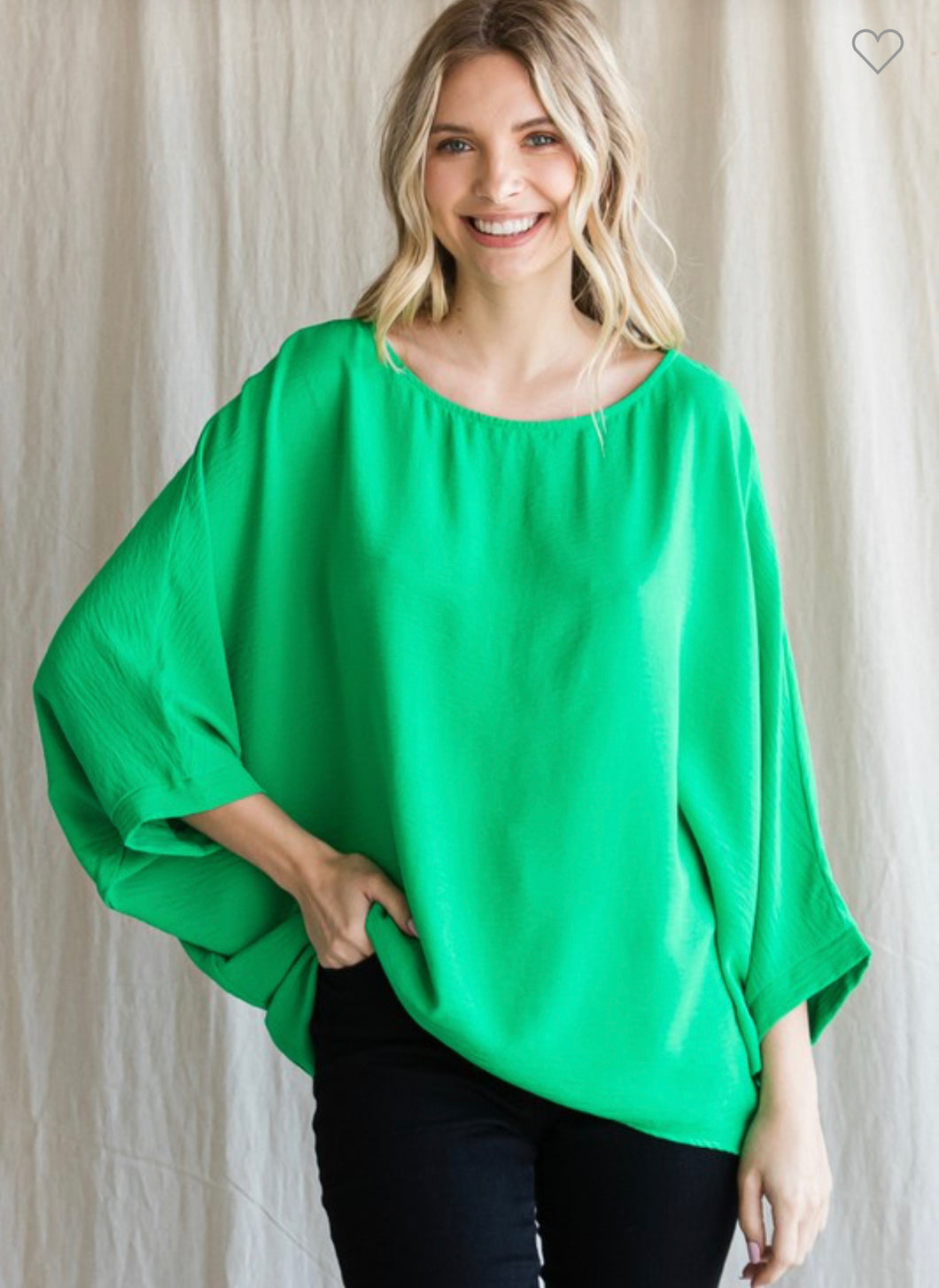 SaSa Blouse | Kelly Green