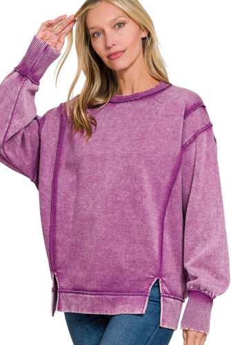 New Beginning Sweater | Plum