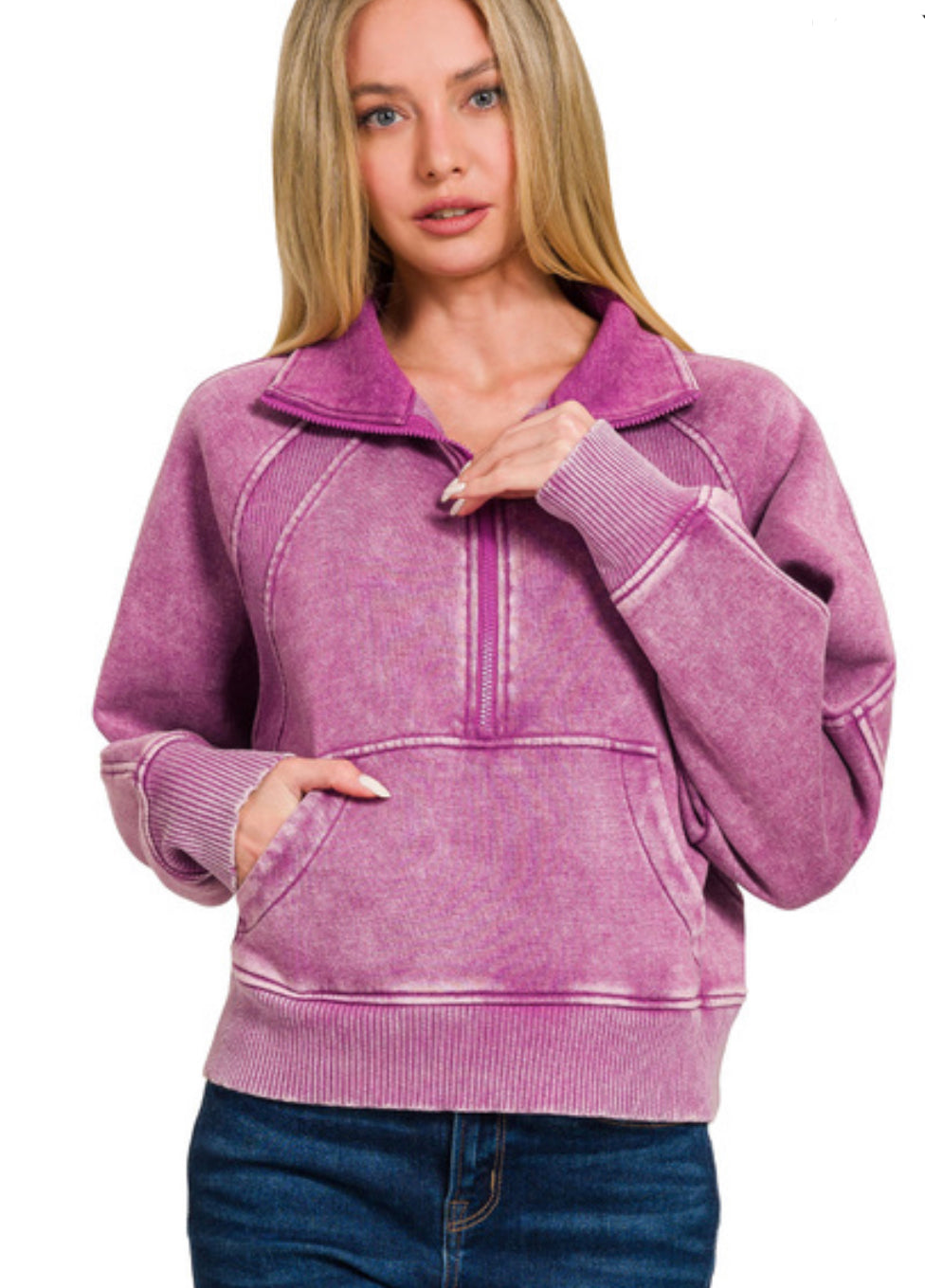 Scuba Pullover | Plum