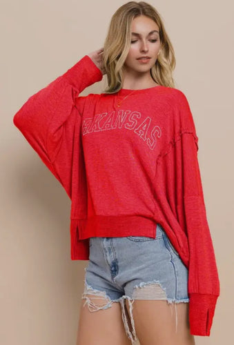 Arkansas Sweater | Red