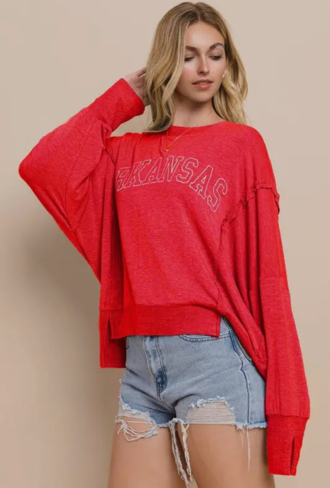 Arkansas Sweater | Red