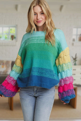 Candy Painted Sweater