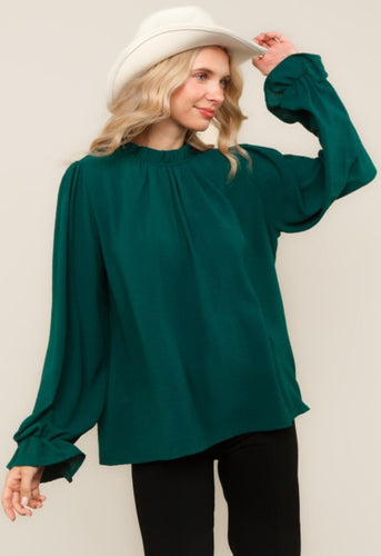 Hutton Blouse | Green
