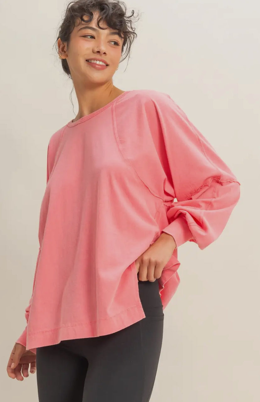 Looking Ahead Top | Pink