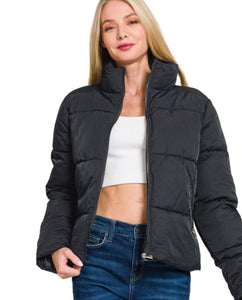 Black Puffer Jacket