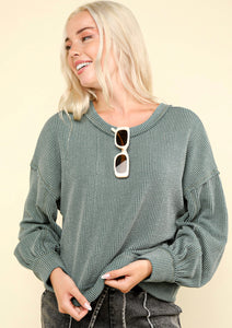 Moss Cutie Blouse