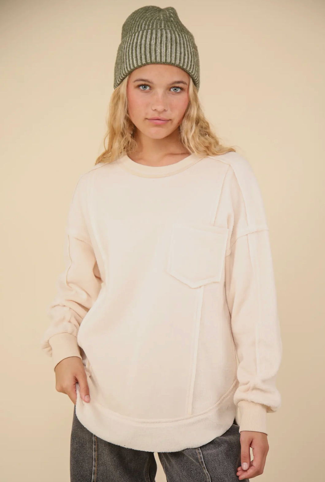 Wine Country Sweater | Cream