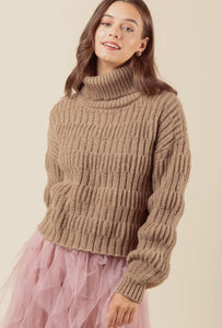 Textured Sweater | Mocha