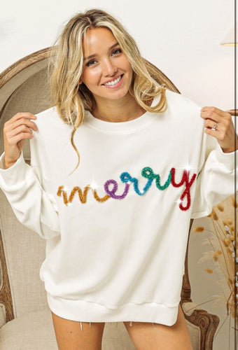 Merry Sweatshirt | Multicolor