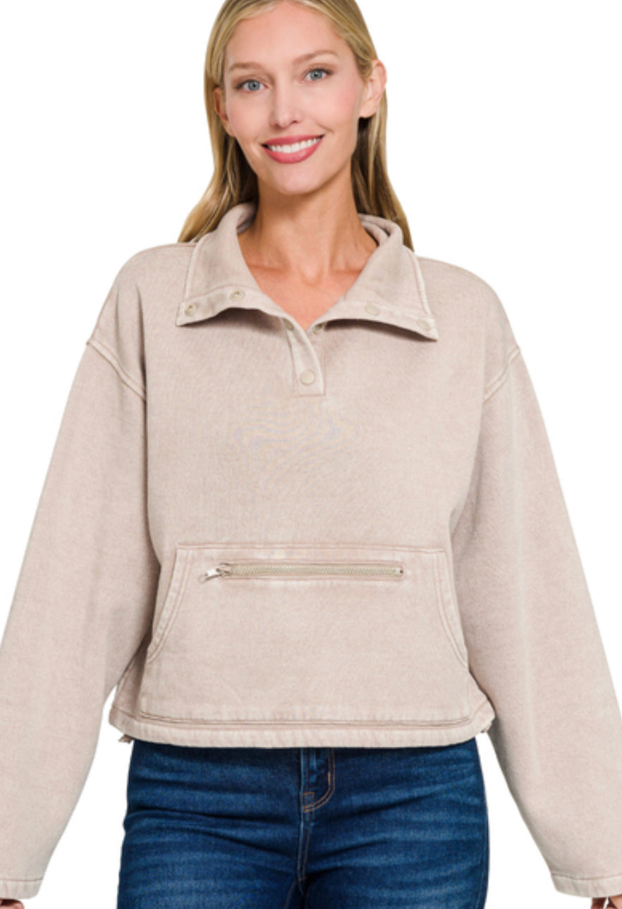 Exclusive Moment Pullover | Ash Mocha