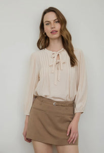 Sweet As Can Be Blouse | Cream