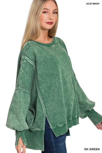 Cozy Comforts Top | Dark Green