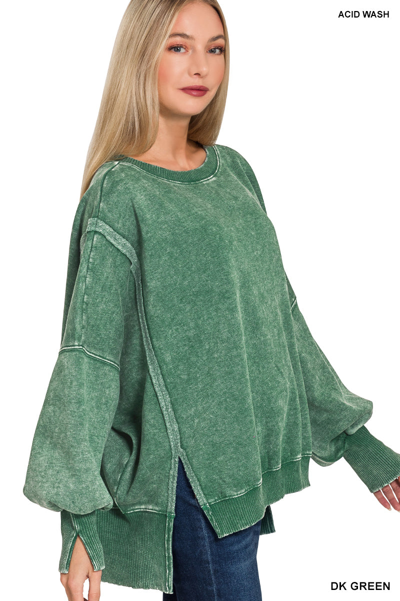 Cozy Comforts Top | Dark Green