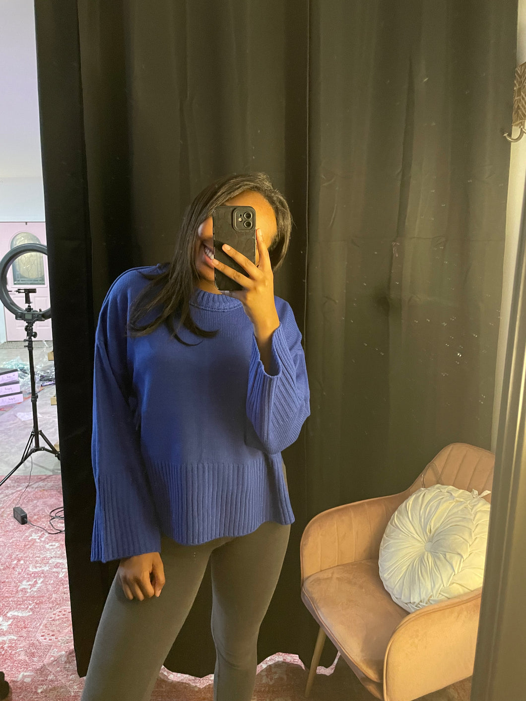 Royal Blue Sweater