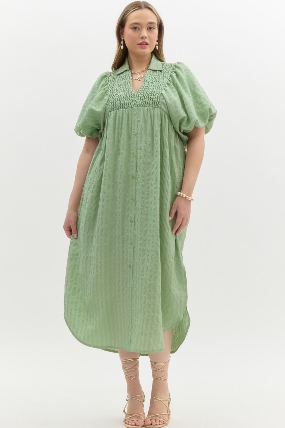 Cancun Life Dress | Green