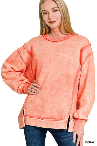 New Beginning Sweater | Coral