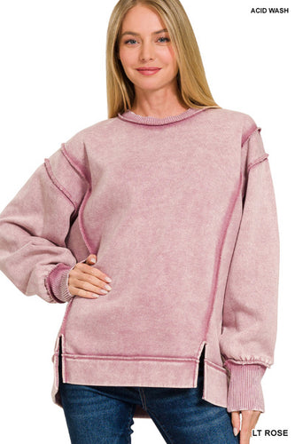 New Beginning Sweater | Light Rose