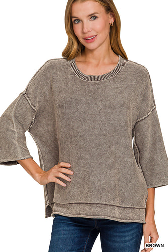 On My Own Blouse | Brown