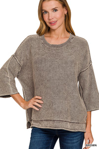 On My Own Blouse | Brown