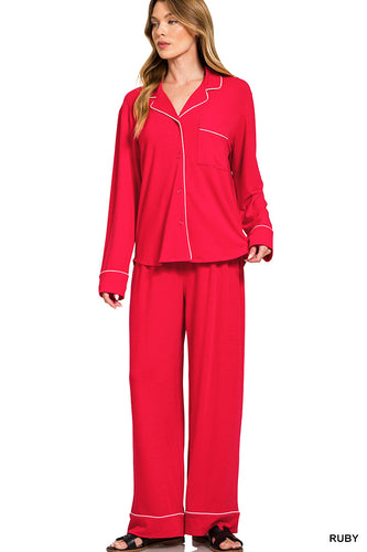 PJ Set | Red