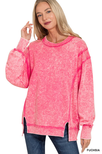 Staple Sweatshirt | Fuschia